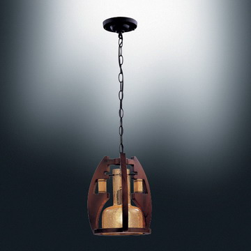 No.032 藝術木感玻璃吊燈(單盞)(A301-6446)