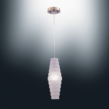 No.043 藝術仿石玻璃吊燈(白色)(A47-6168)