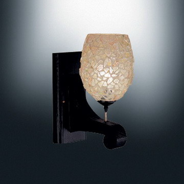 No.017 藝術木質馬賽克玻璃壁燈(B81-6109)