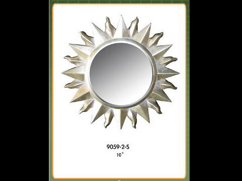 HG.018 銀色月亮圓鏡(9059-2-G) (缺貨)