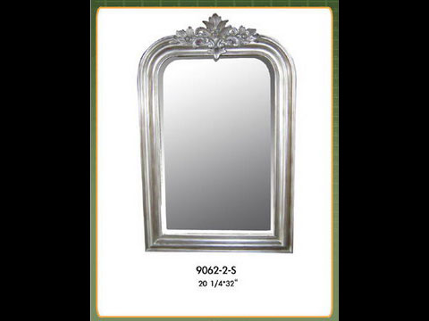 HG.021 銀色方形雅致壁鏡(9062-2-S)