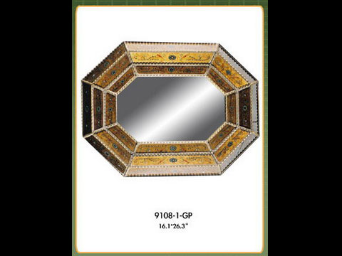 HG.032 古典八卦方鏡(9108-1-GP)