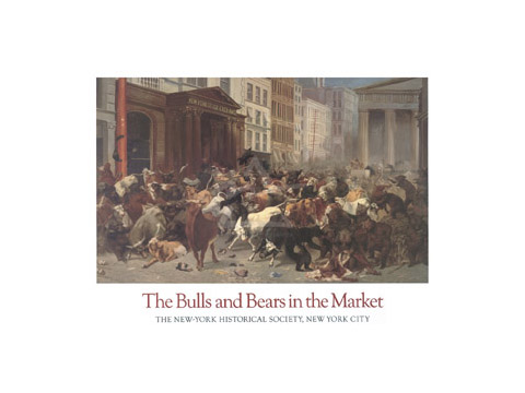 複製畫No.002 The Bulls and Bears in the Market, 1879