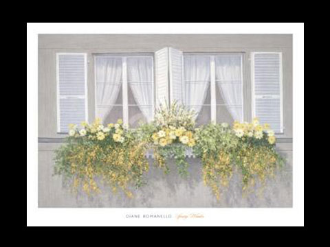 複製畫No.098 Romanello-Spring Window R1019(y00324)