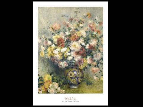ƻseNo.061 Renoir-Dahlias R1030(y00328)