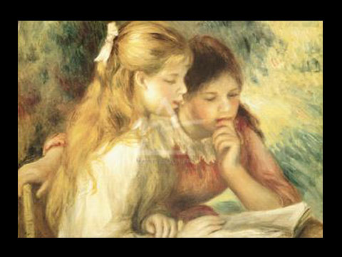 ƻseNo.086 Renoir-La lecture R952(y00368)
