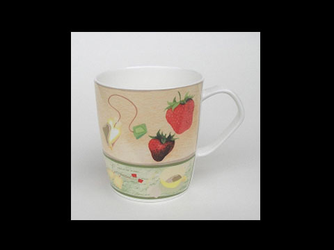 草莓骨瓷馬克杯H3082(y00547)