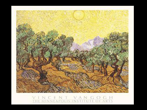複製畫No.135 Van Gogh梵谷-橄欖樹V48(y00788)