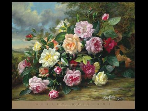 ƻseNo.144 Williams, A.-Bouquet of Roses W476(y00790)