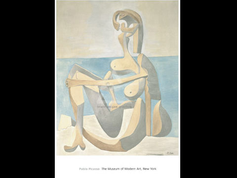 y01428dPicassoƻseSeated Bather, 1930  P802
